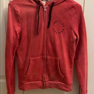 Pink hoodie